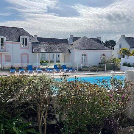 Maison De Vacances De 56 M2 Dans Residence Avec Piscine Chauffee Proche Plages Locmaria Exterior foto