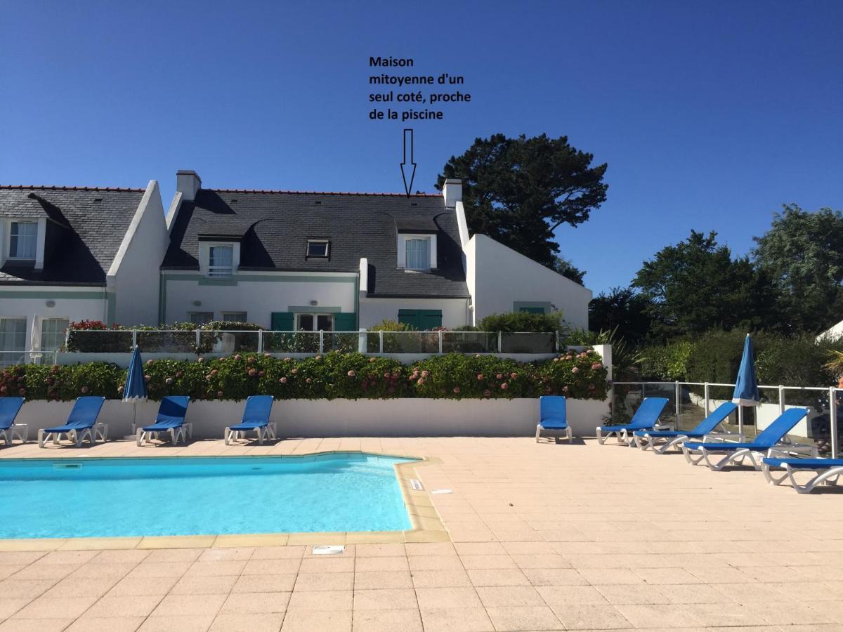 Maison De Vacances De 56 M2 Dans Residence Avec Piscine Chauffee Proche Plages Locmaria Exterior foto