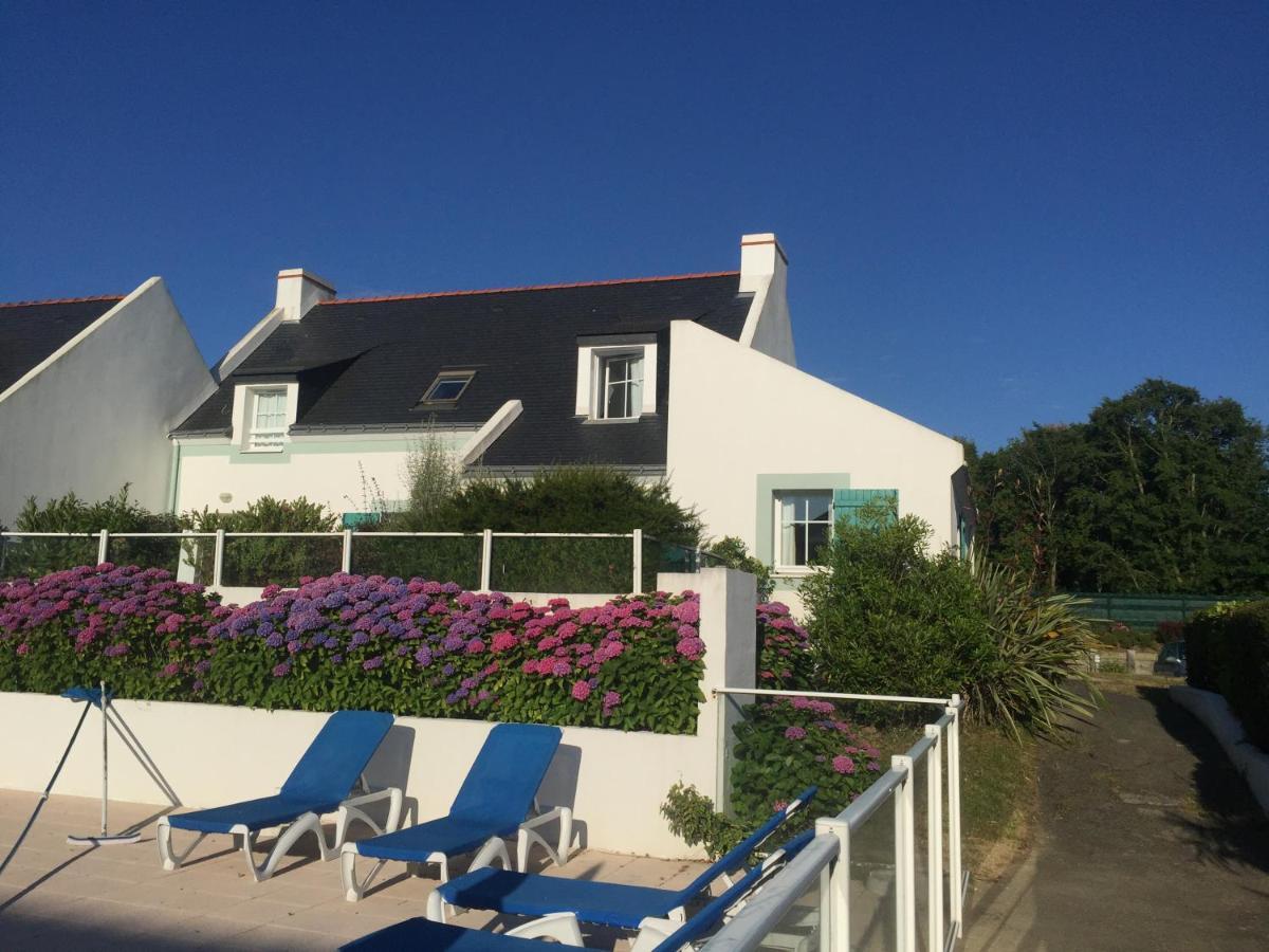 Maison De Vacances De 56 M2 Dans Residence Avec Piscine Chauffee Proche Plages Locmaria Exterior foto